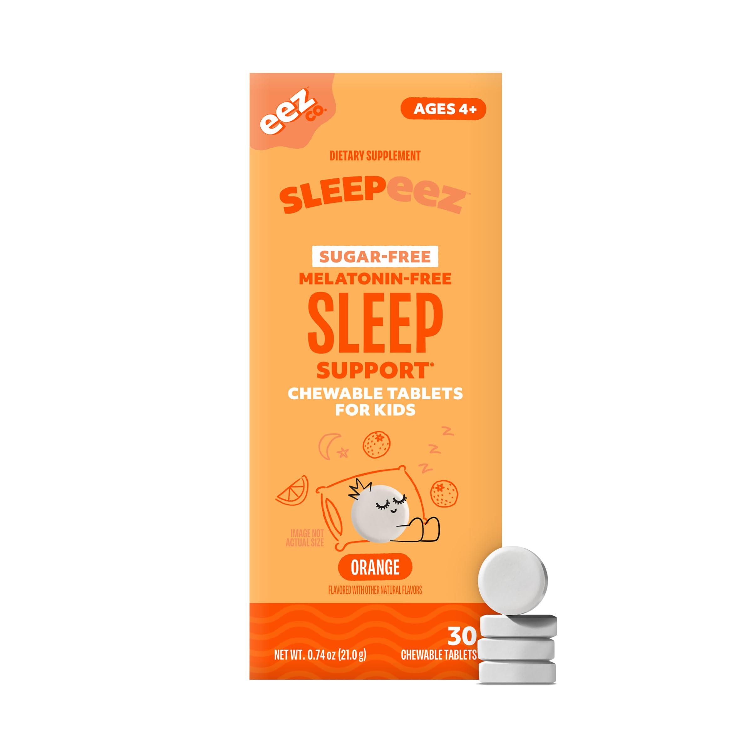 Amazon.com: Sleepeez by EEZ Co. Sugar-Free Chewable Tablets for